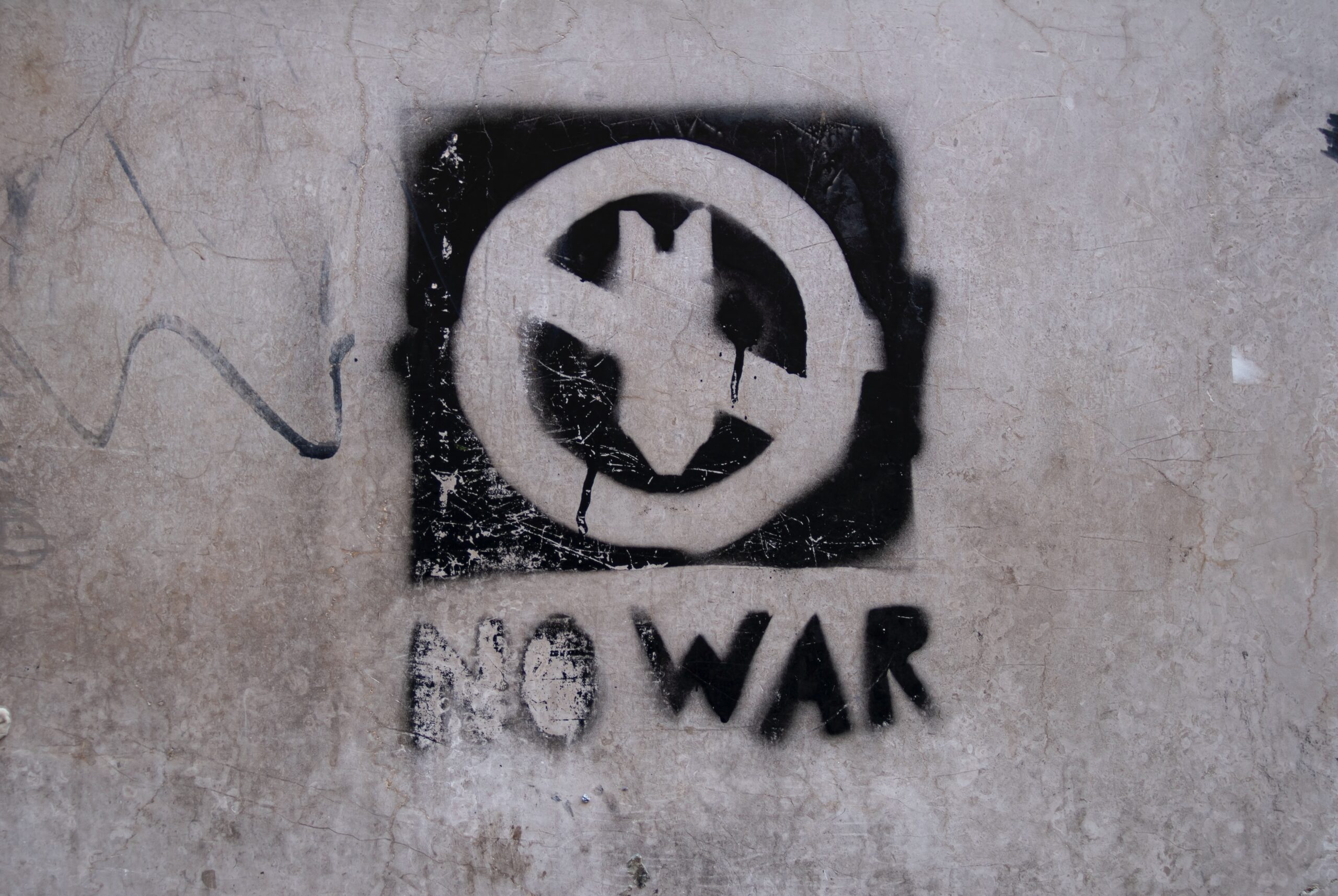 No war painted on a wall