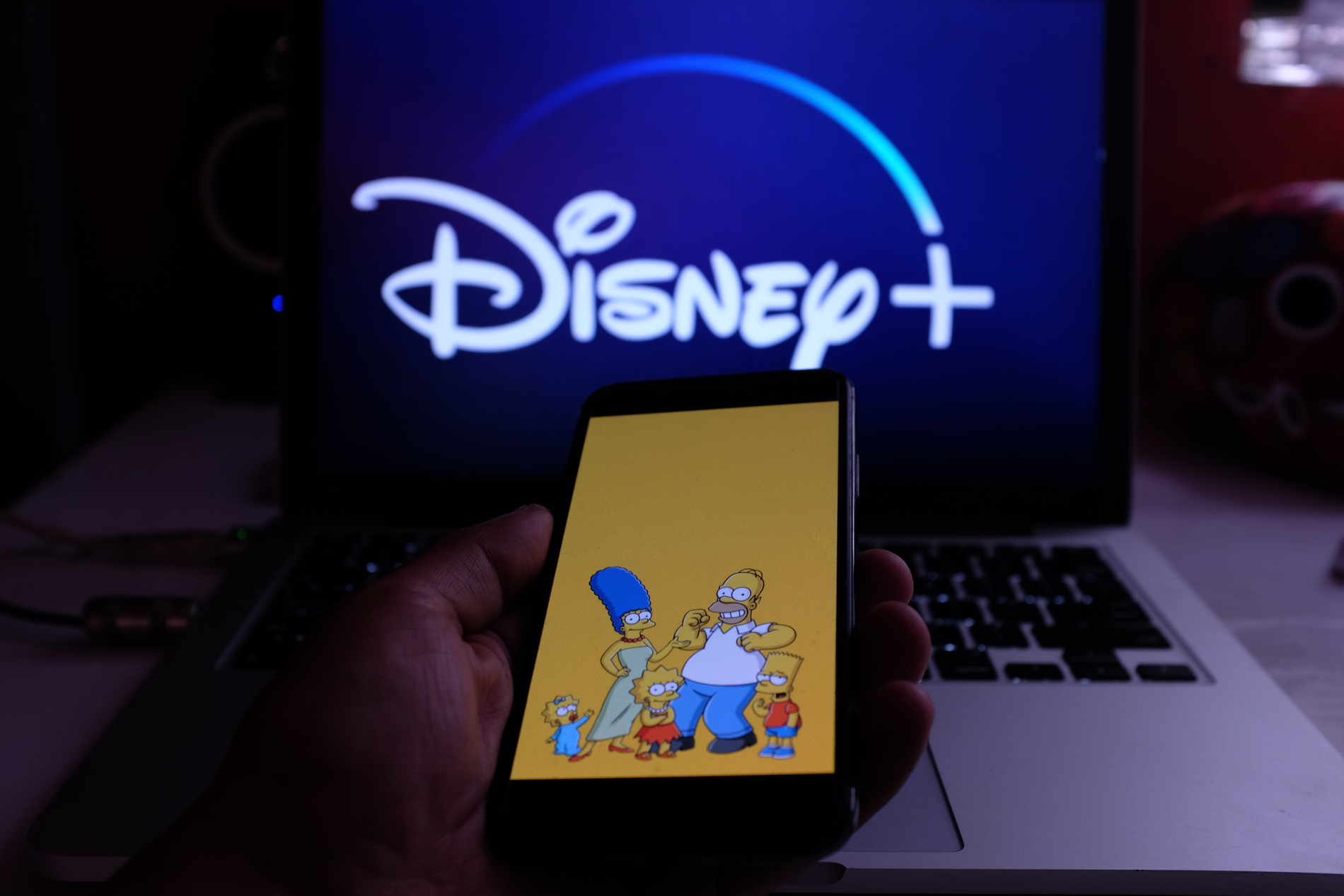 Homer and Marge Simpson